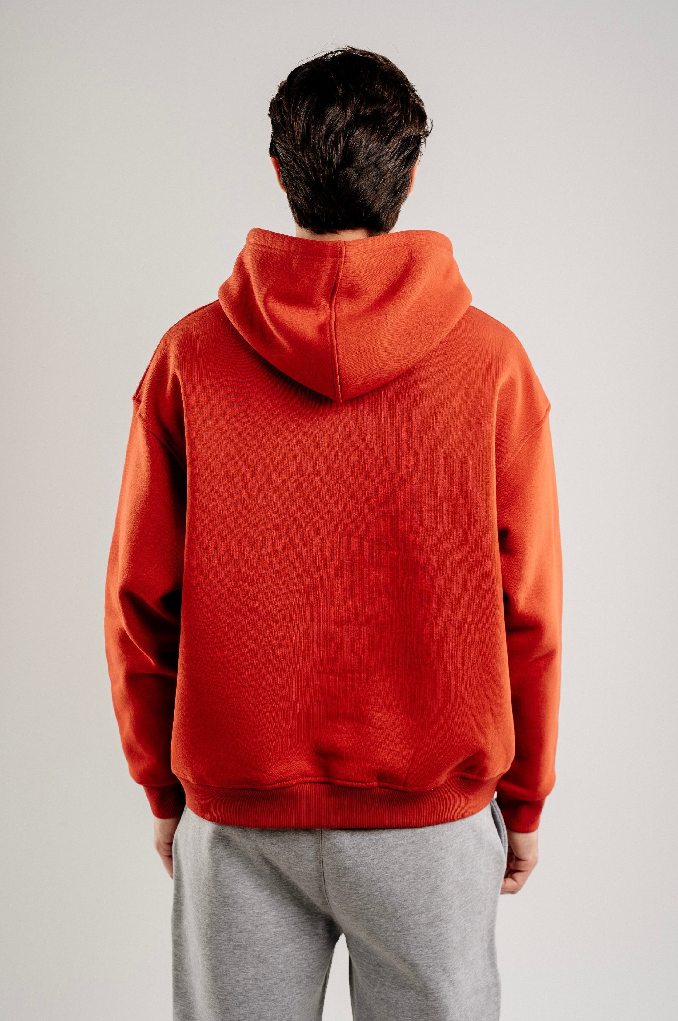 Oversized Red Hoodie