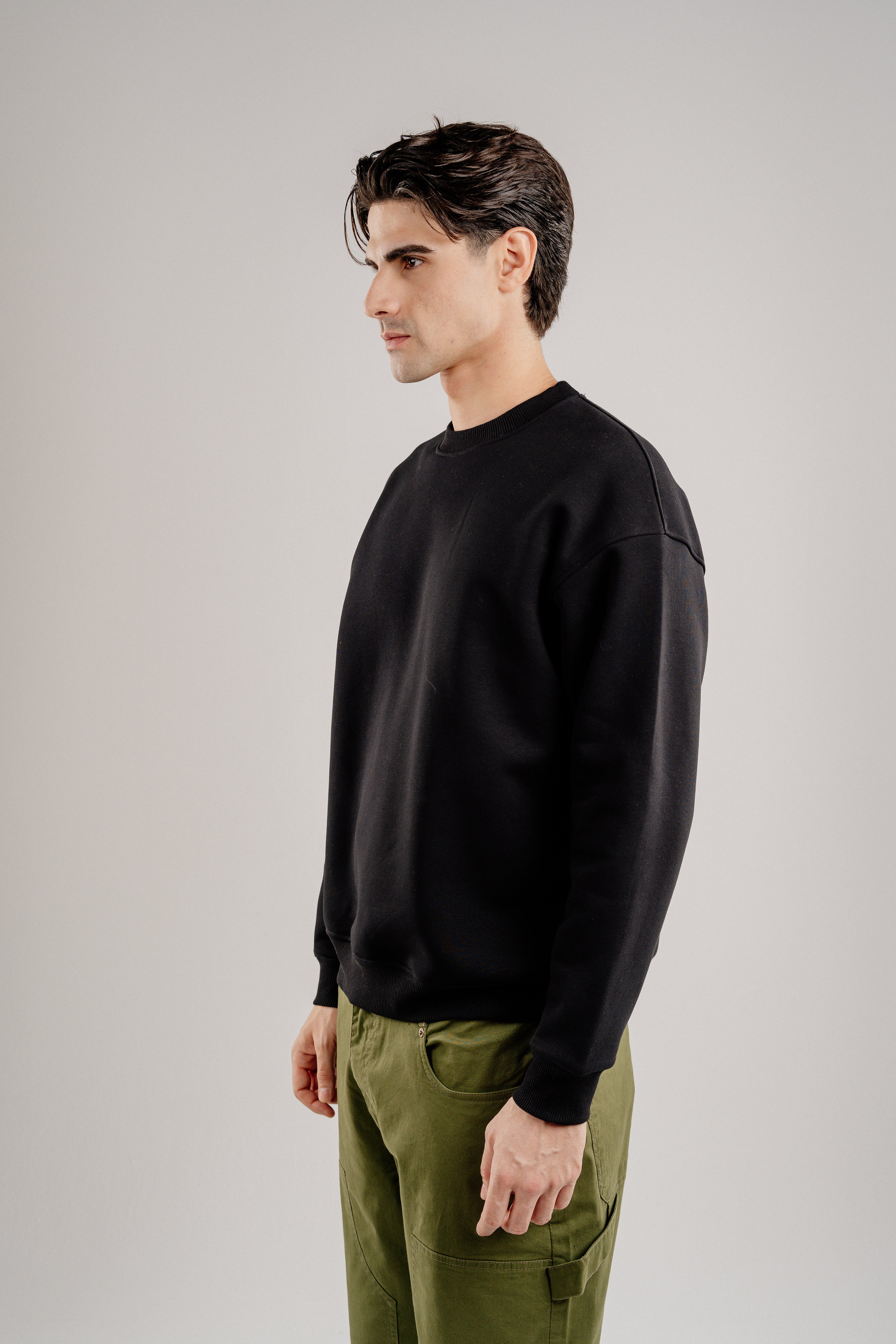 Oversized Black Sweater
