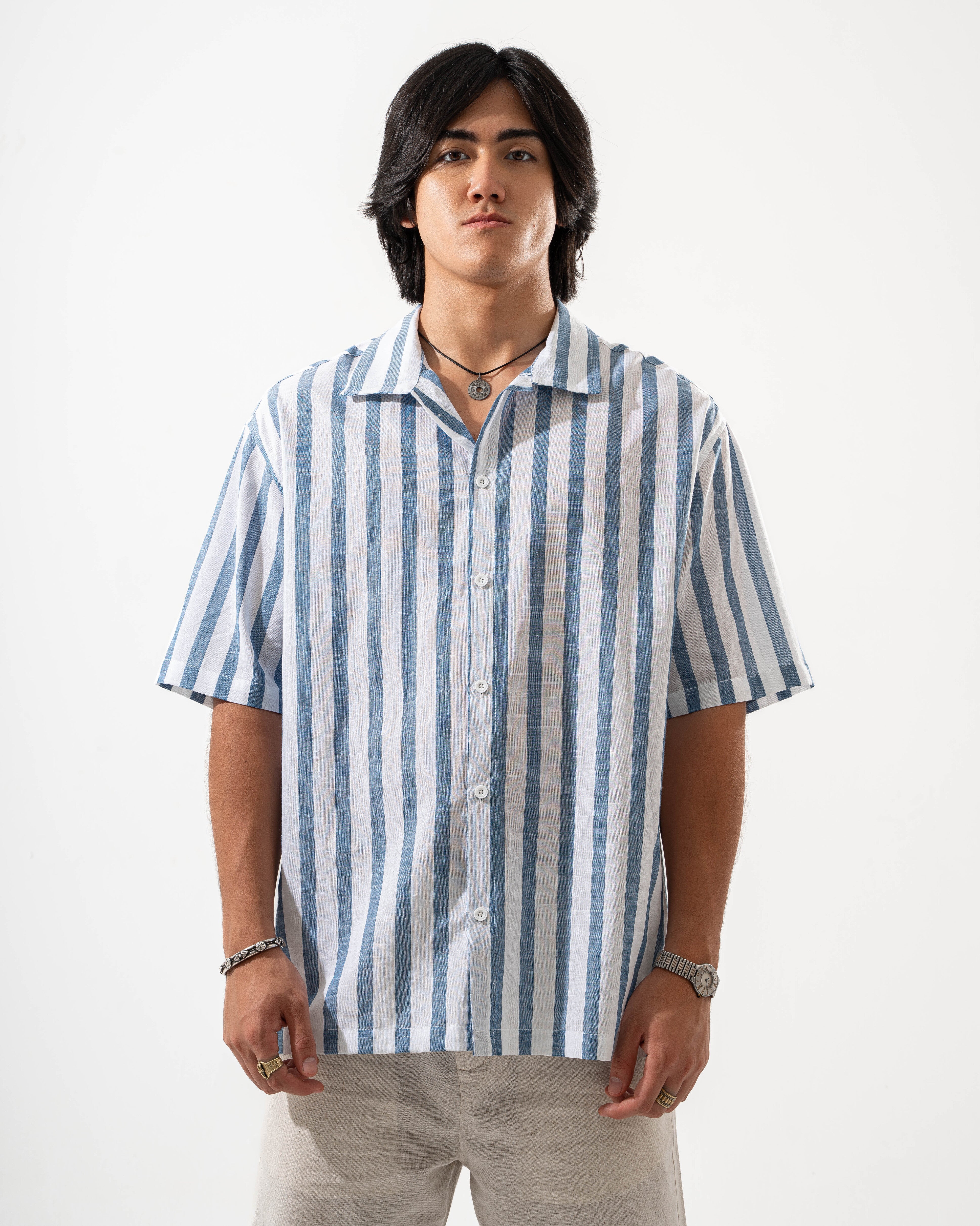 Blue Stripped Shirt