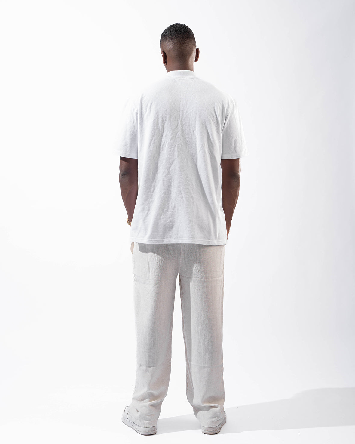 White T-Shirt Polo