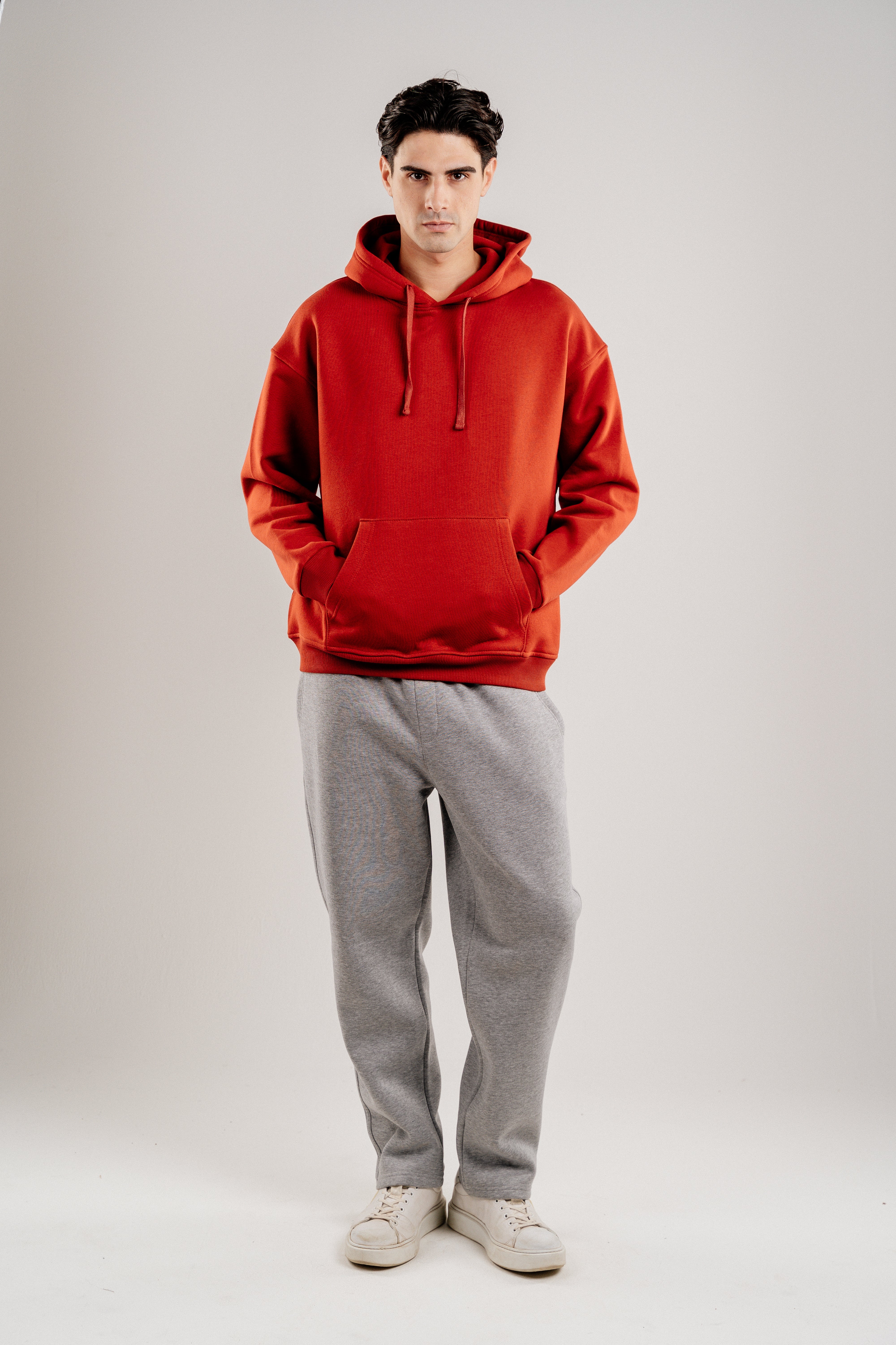 Oversized Red Hoodie